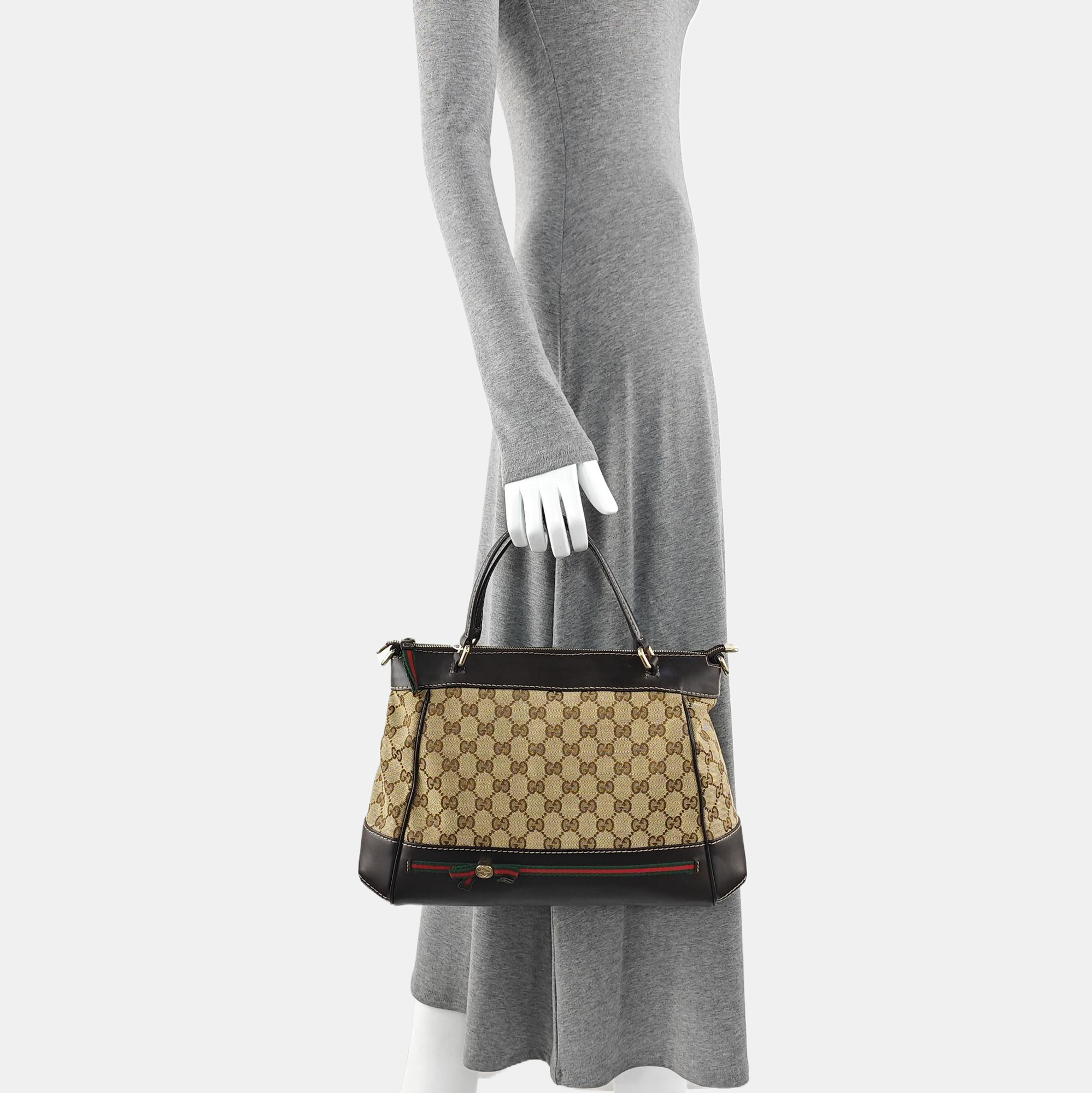 Mayfair Monogram Canvas Brown