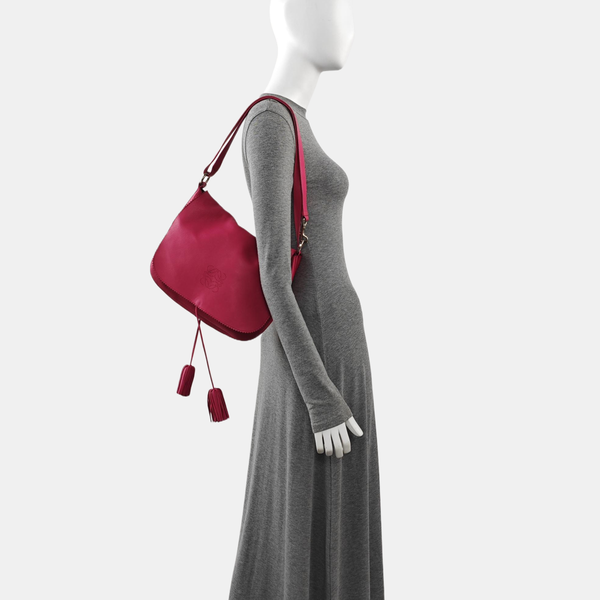 Calfskin Shoulder Bag Red