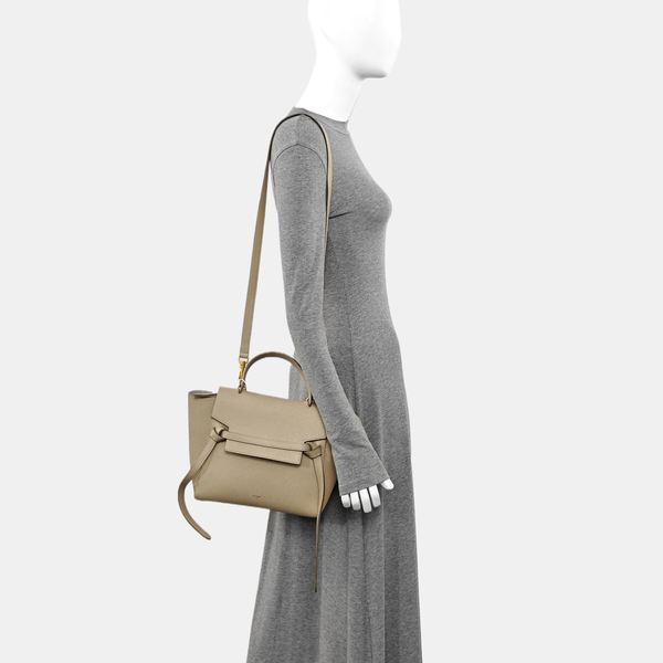 BELT Micro Calfskin Beige