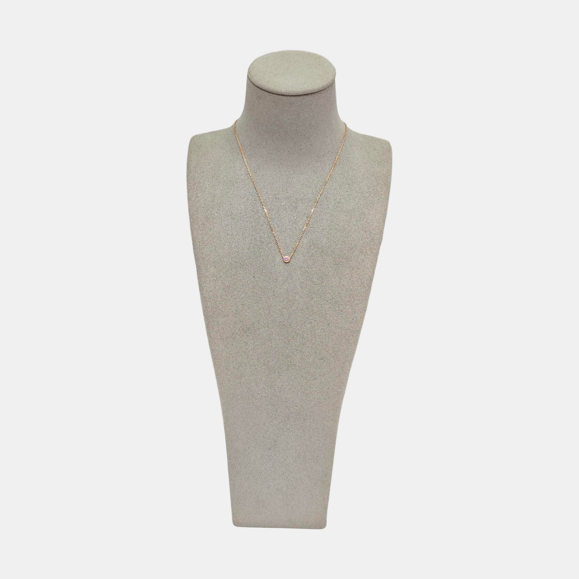 CARTIER D'AMOUR 18k Rose Gold Necklace