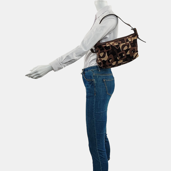 Fabric Shoulder Bag Multicolor