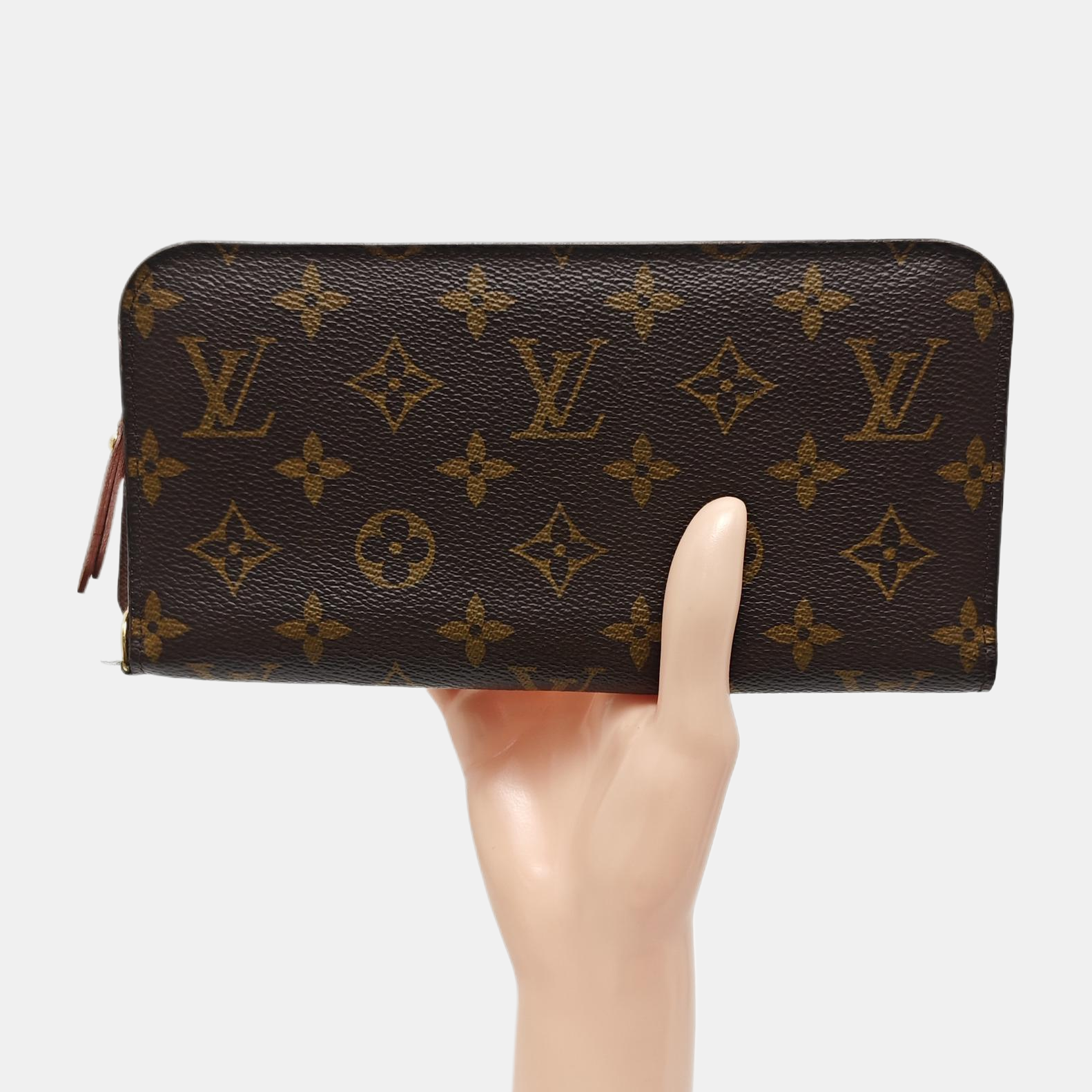 INSOLITE Monogram Coated Canvas Brown Wallet