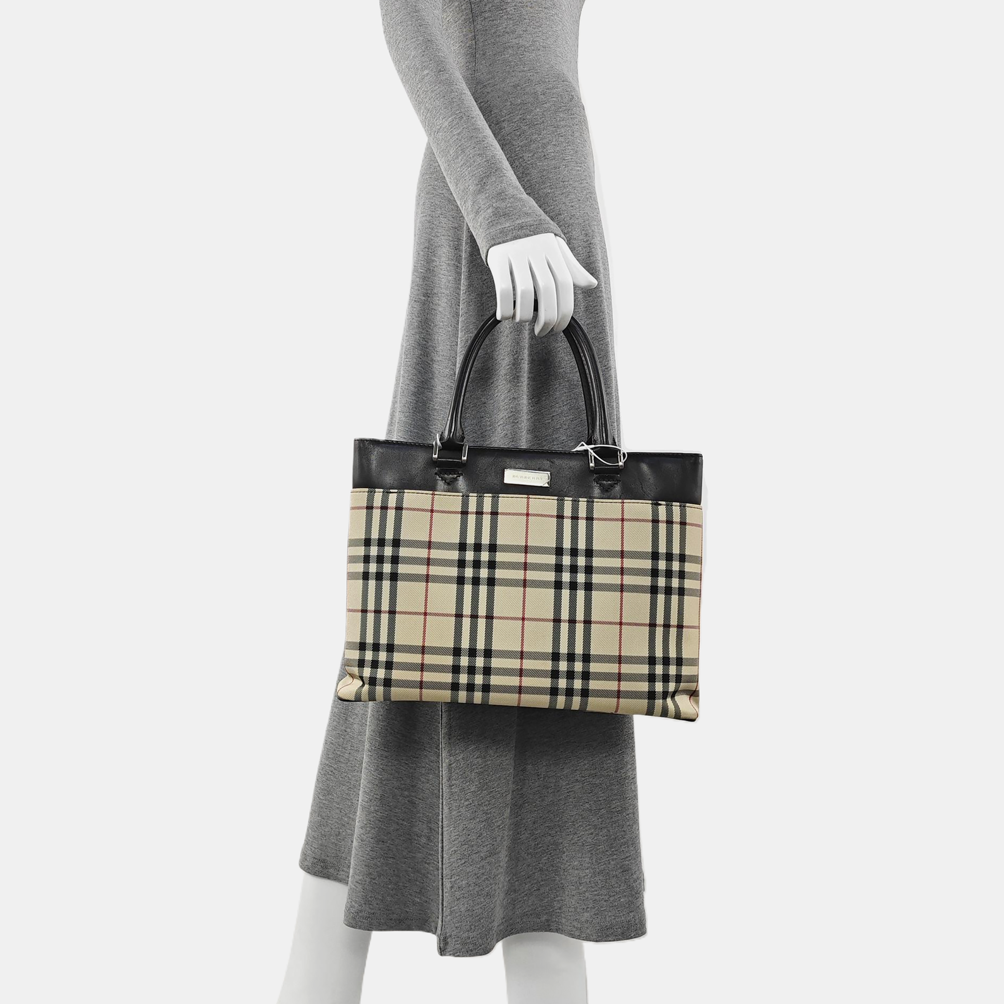 Canvas Tote Bag Beige