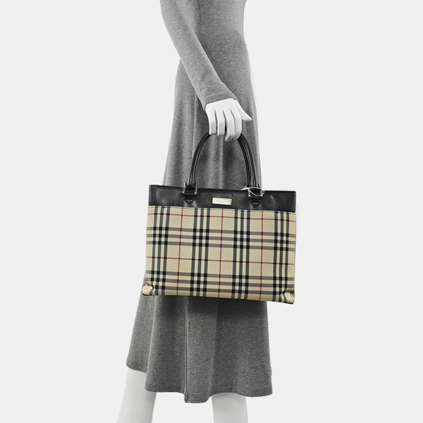 Canvas Tote Bag Beige