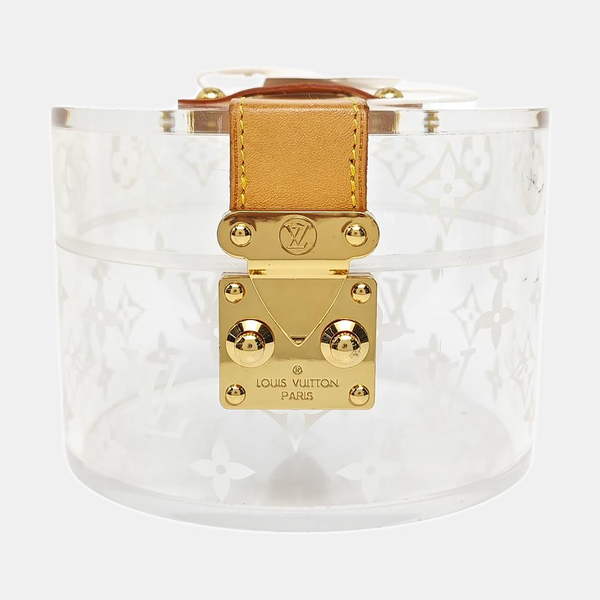 BOX SCOTT Monogram Plastic Clear