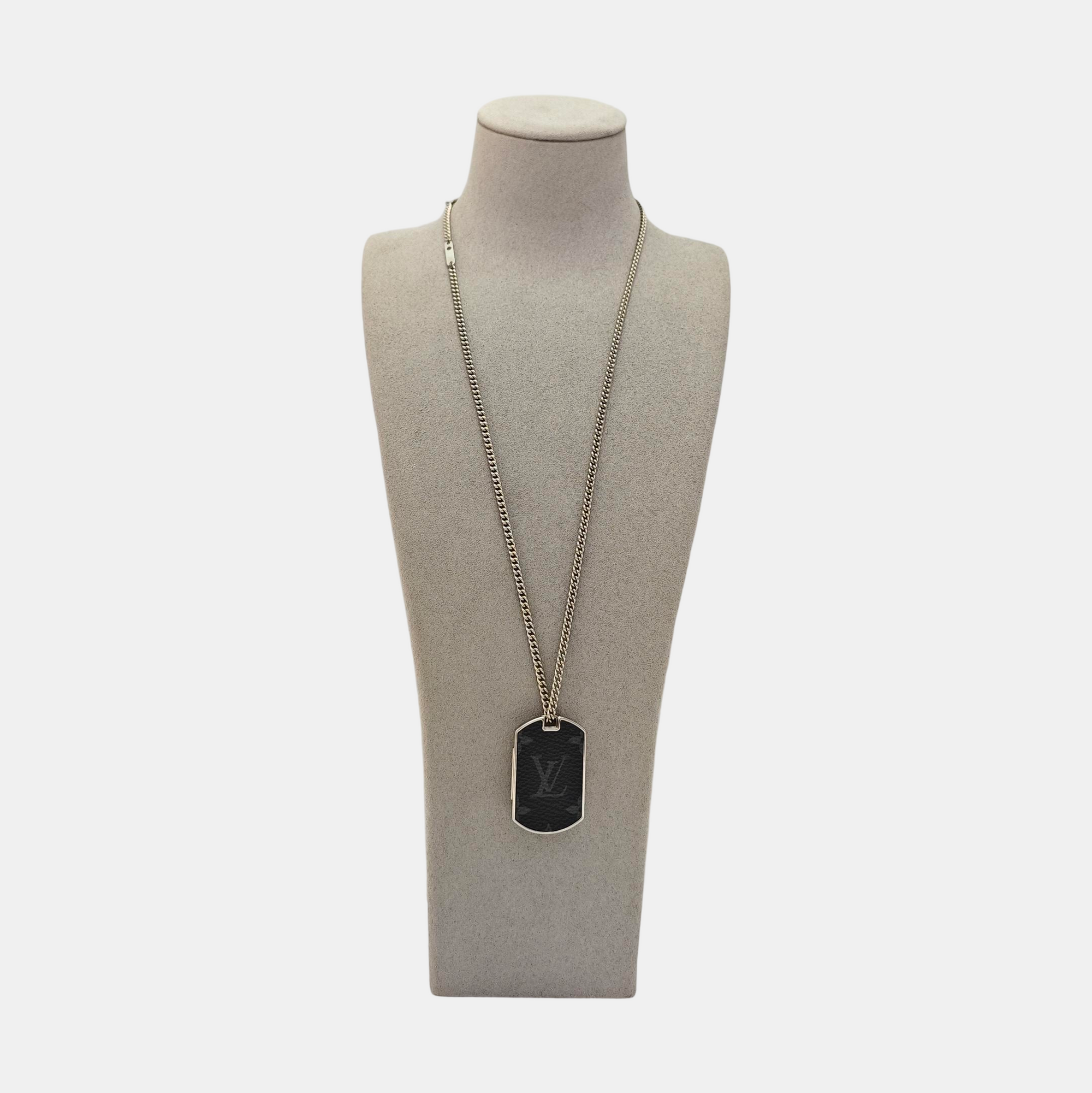 MONOGRAM ECLIPSE Metal Silver Necklace