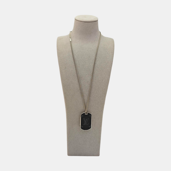 MONOGRAM ECLIPSE Metal Silver Necklace