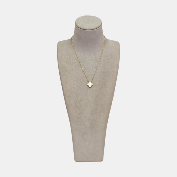 Vintage Alhambra 18k Gold Necklace