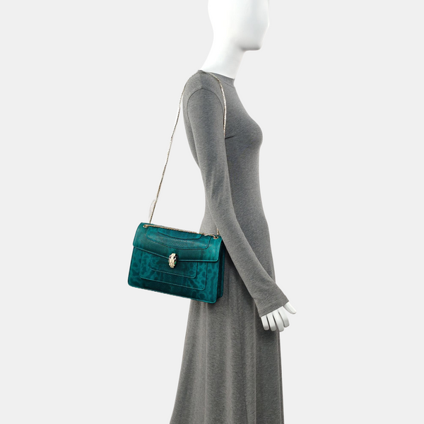 SERPENTI FOREVER Medium Python Green