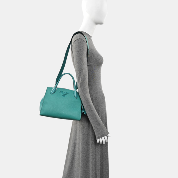 Monochrome Saffiano Calfskin Green