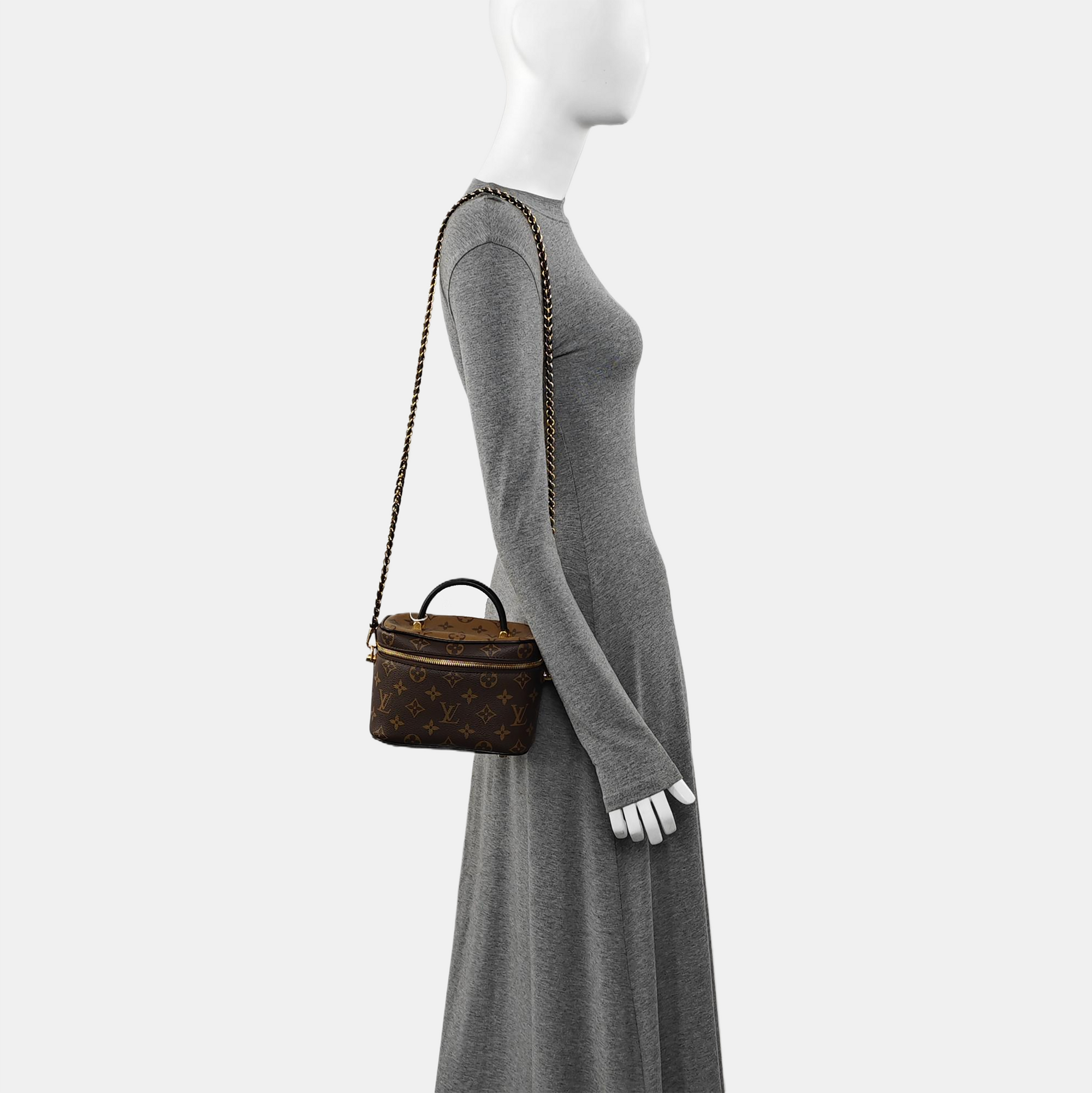 VANITY PM Monogram Coated Canvas Brown