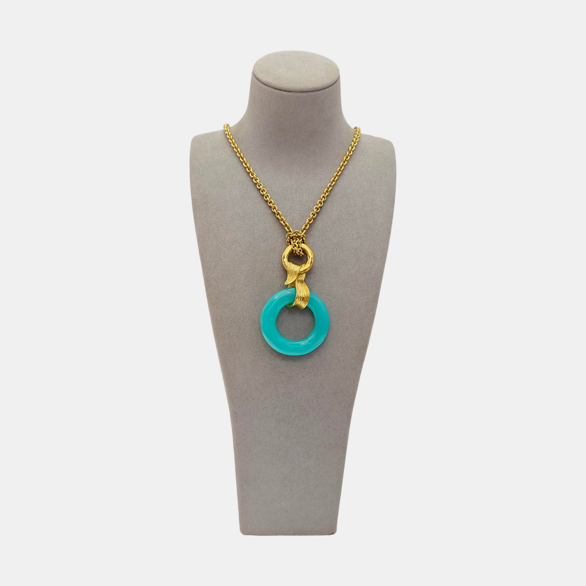 G Chain Metal Gold Necklace