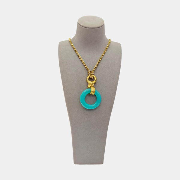 G Chain Metal Gold Necklace