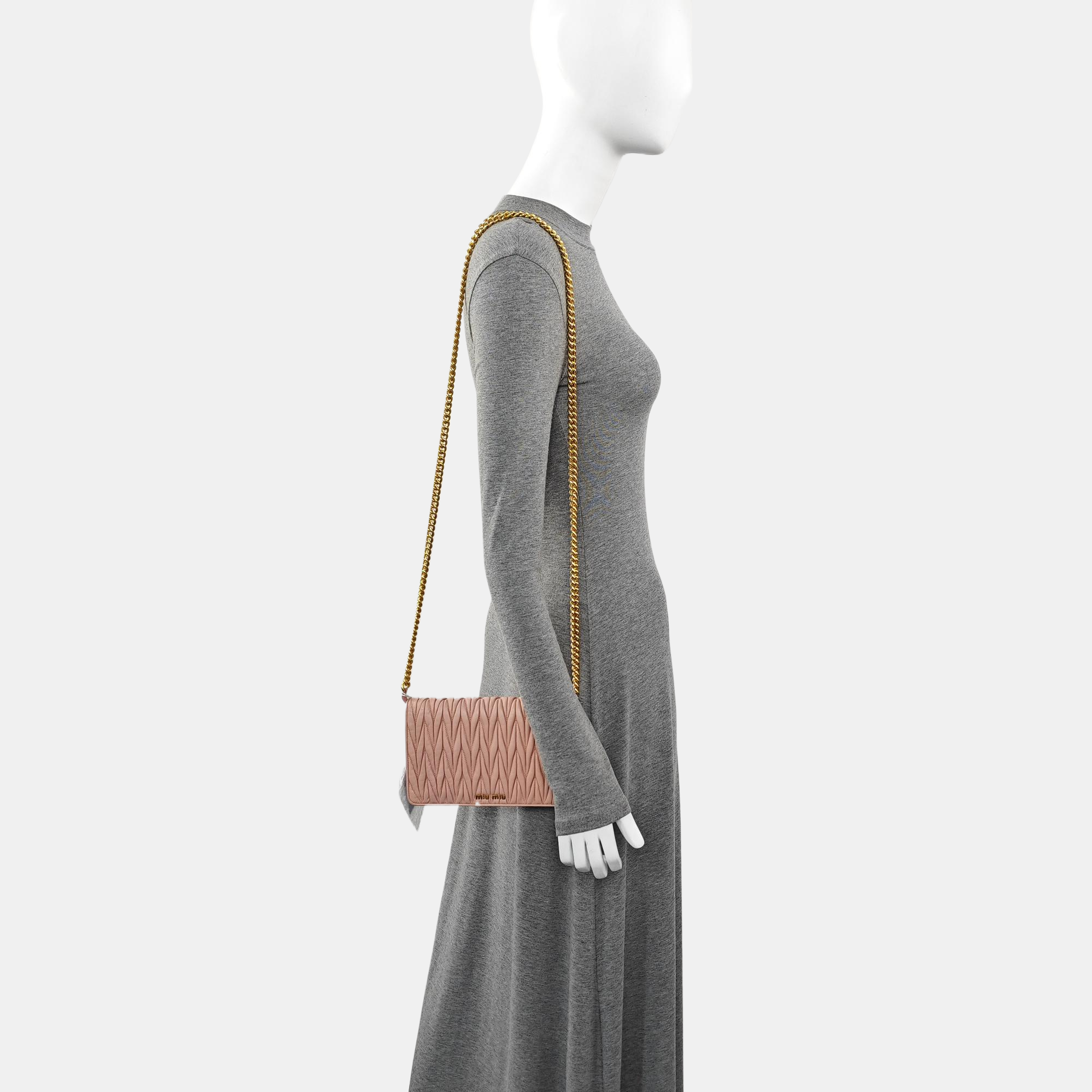Miu Délice Lambskin Pink