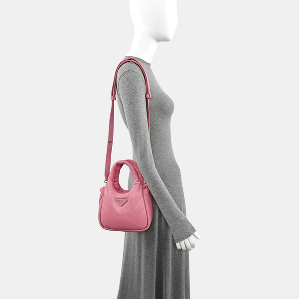 Lambskin Shoulder Bag Mini Pink