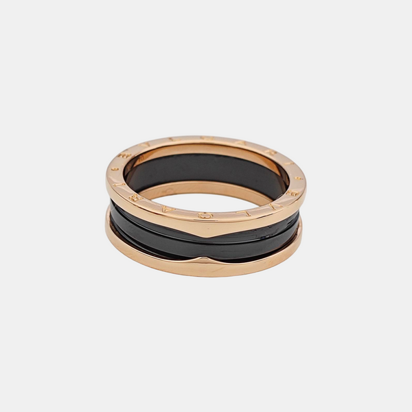 B.ZERO1 18k Rose Gold Ring EU 70