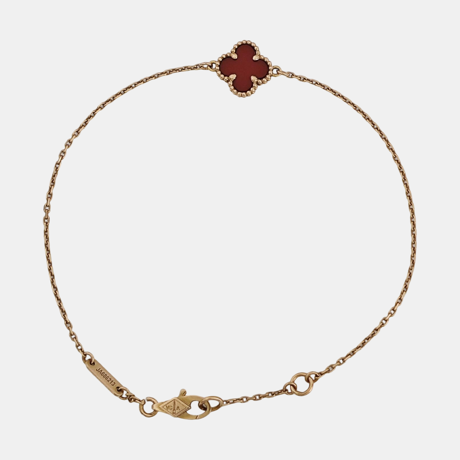 Sweet Alhambra 18k Rose Gold Bracelet