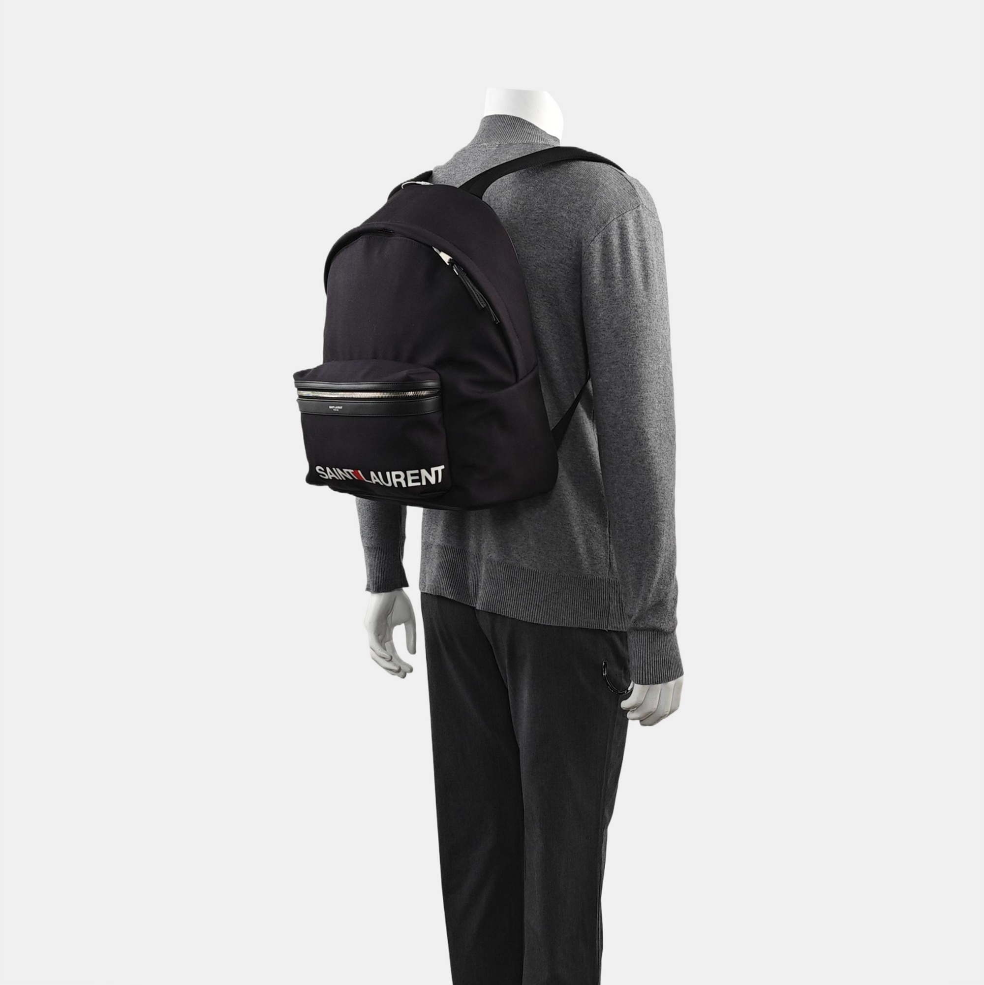 Canvas Backpack Black