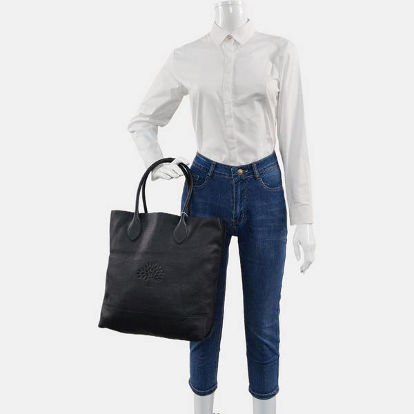 Calfskin Tote Bag Black