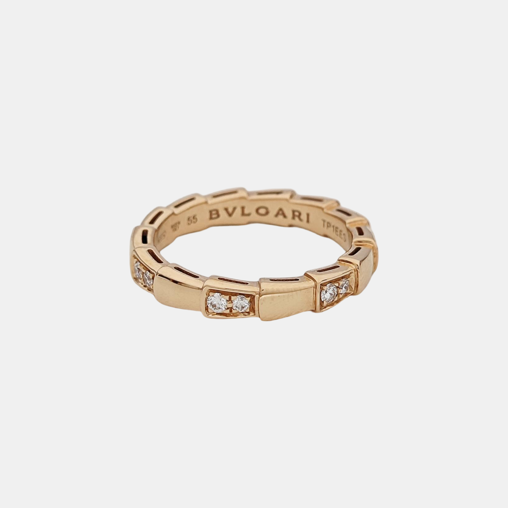 SERPENTI 18k Rose Gold Ring EU 55