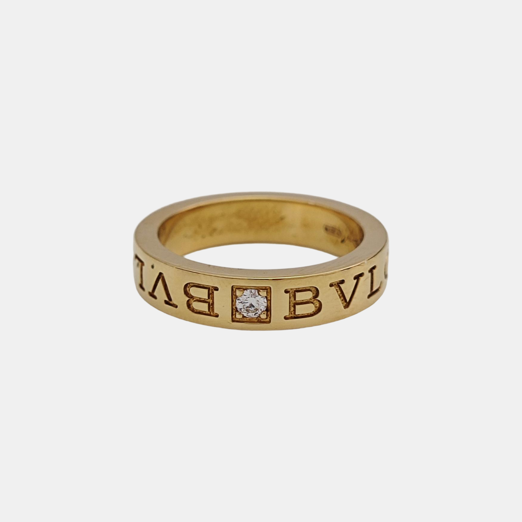B.ZERO1 18k Gold Ring EU 49