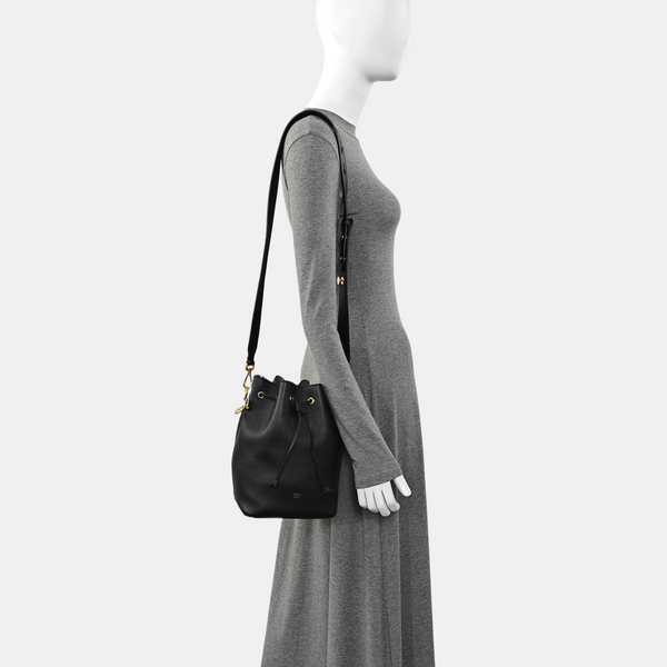 Mon Tresor Small Calfskin Black