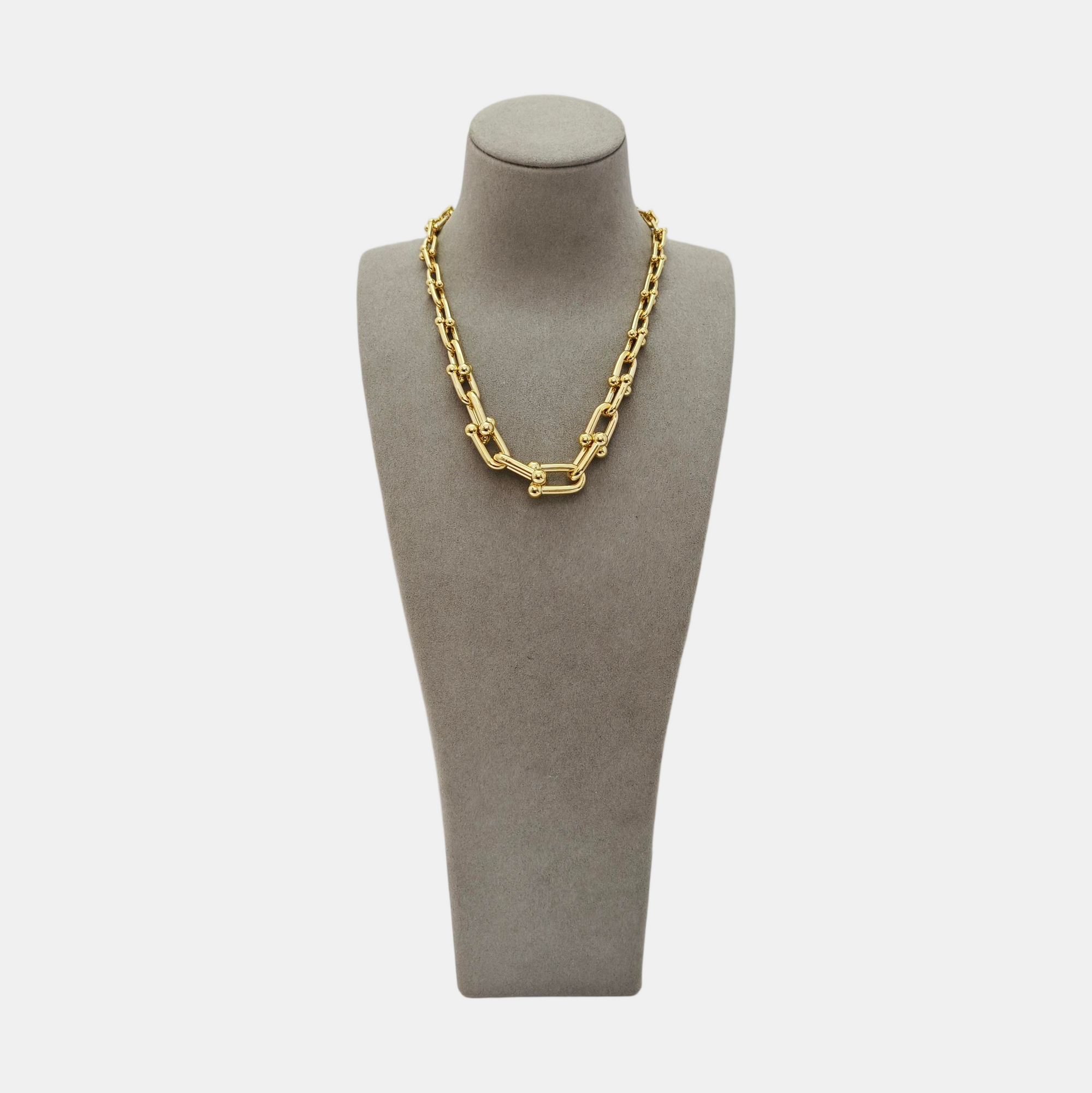 Tiffany Hardwear 18k Gold Necklace