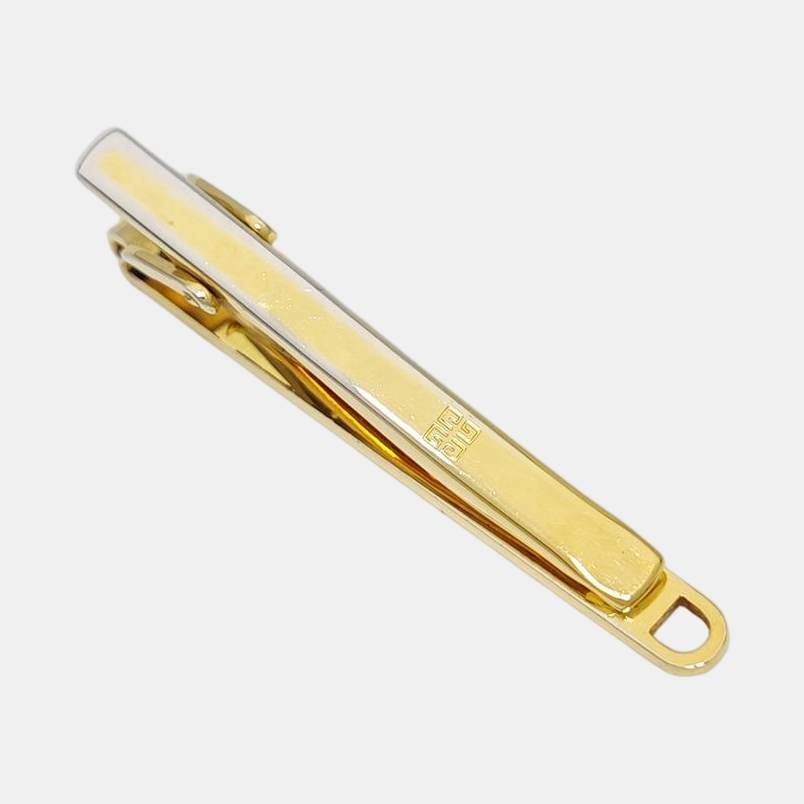 Metal Tie Clip Gold