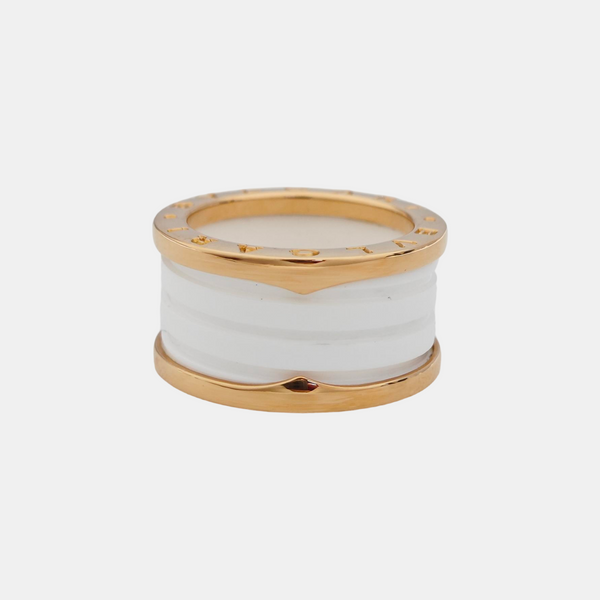 B.ZERO1 18k Rose Gold Ring EU 55