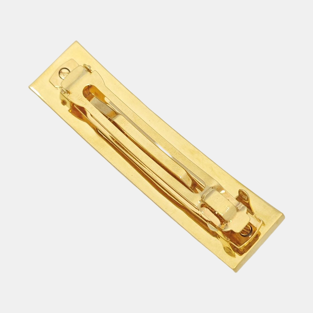 Metal Hair Clip Gold