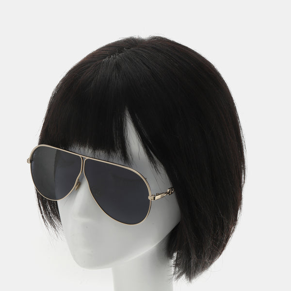 Blue Metal Sunglasses