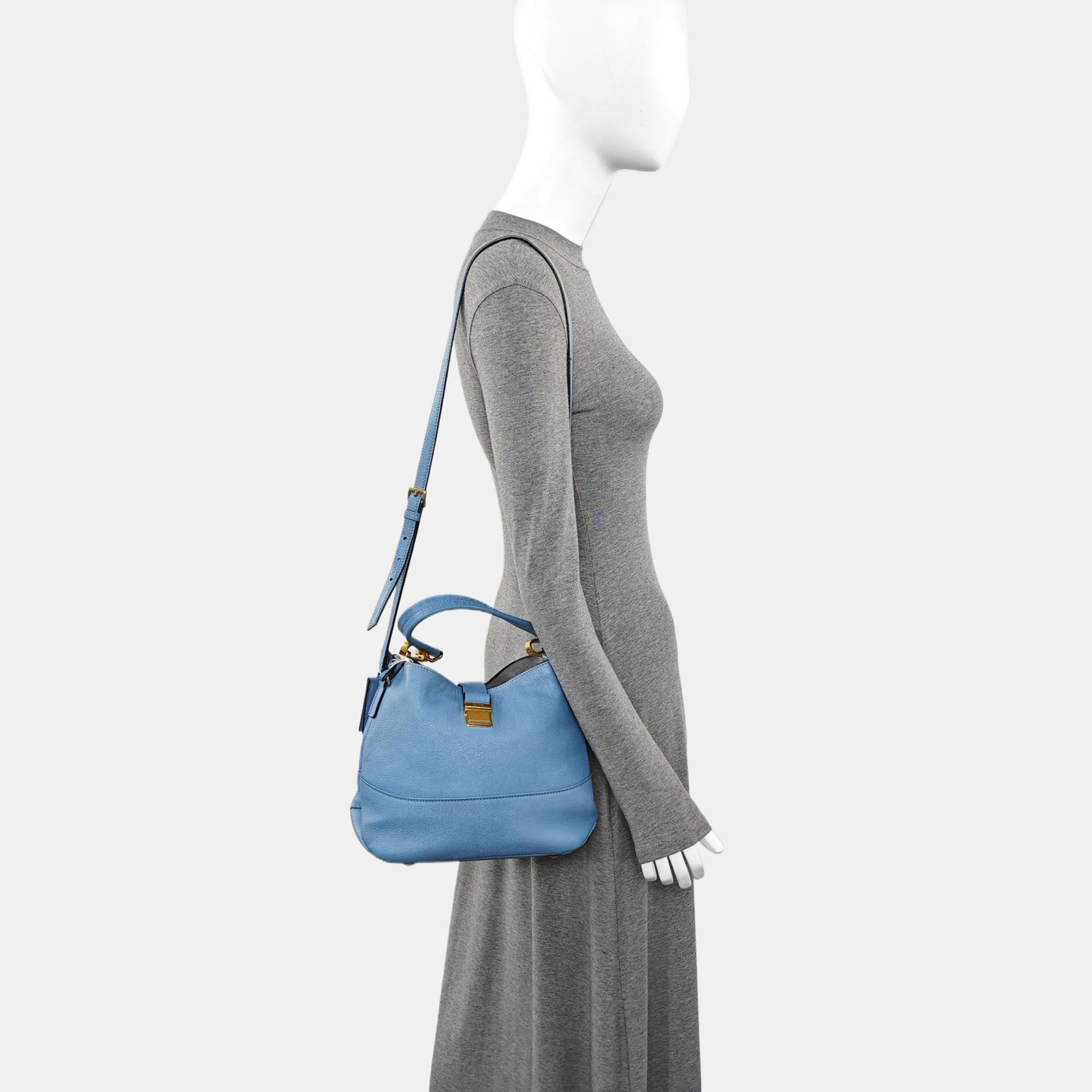 Mini Bag Calfskin Blue