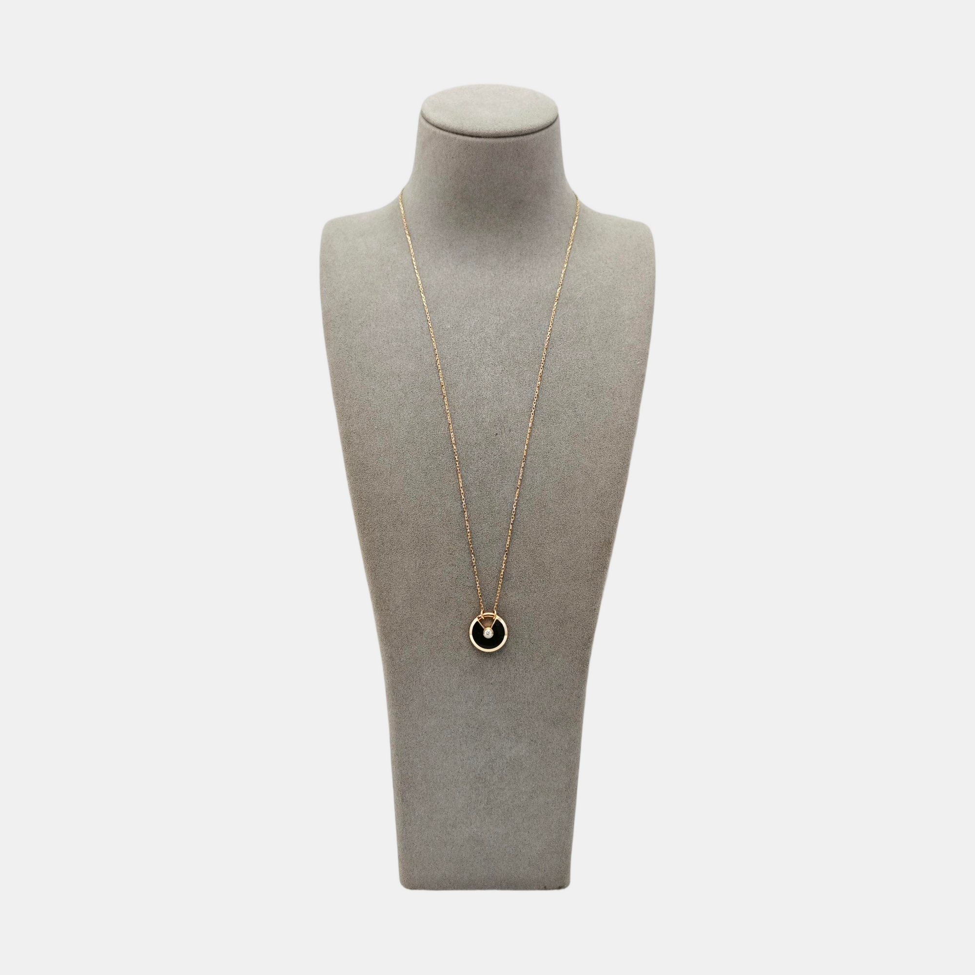 AMULETTE DE CARTIER 18k Rose Gold Necklace