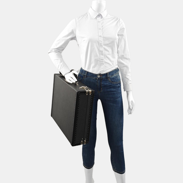 PRÉSIDENT Calfskin Black