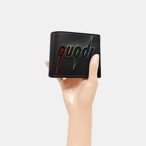 Calfskin Card Holder Black