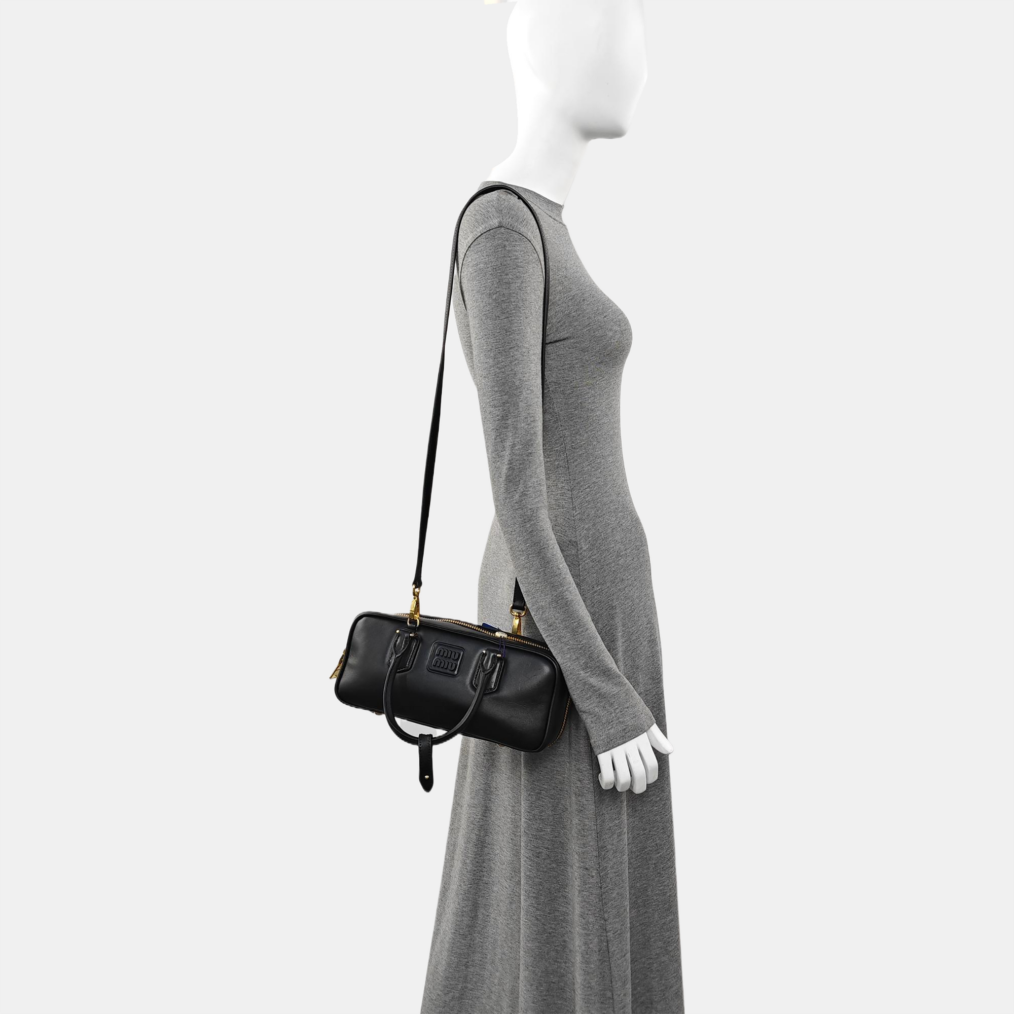 Arcadie Large Calfskin Black
