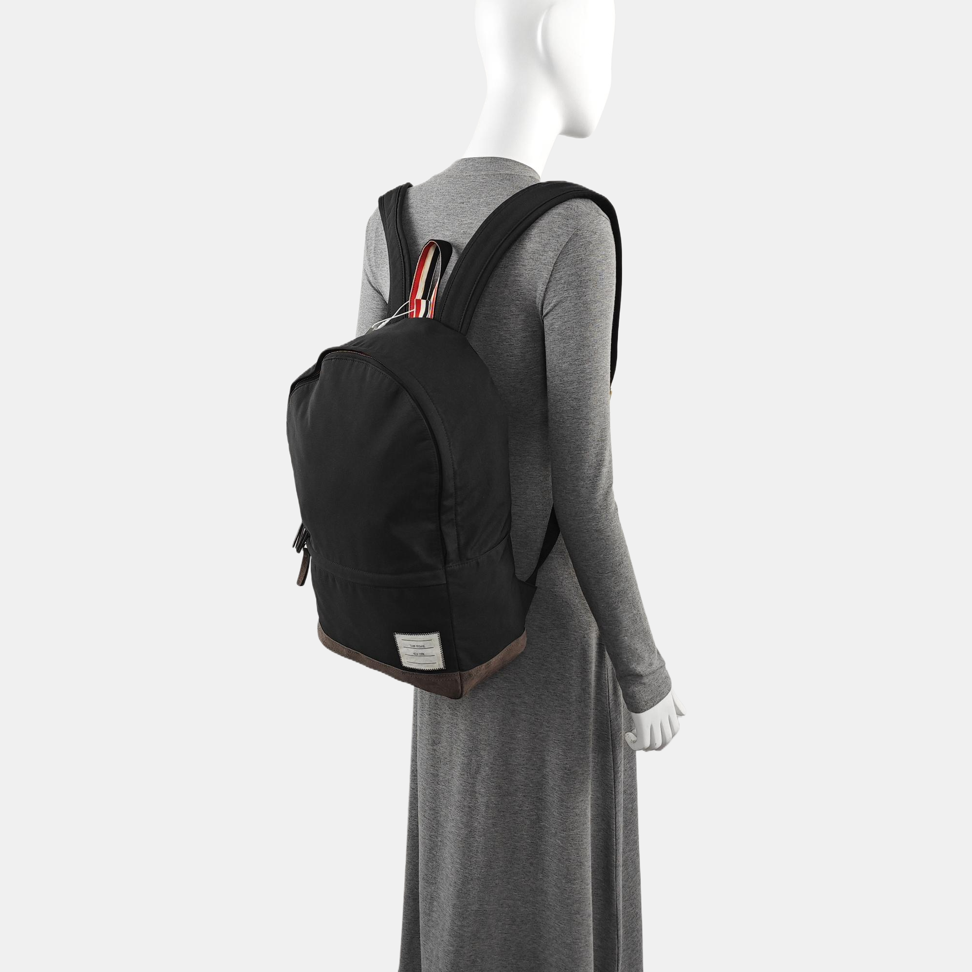 Fabric Backpack Black