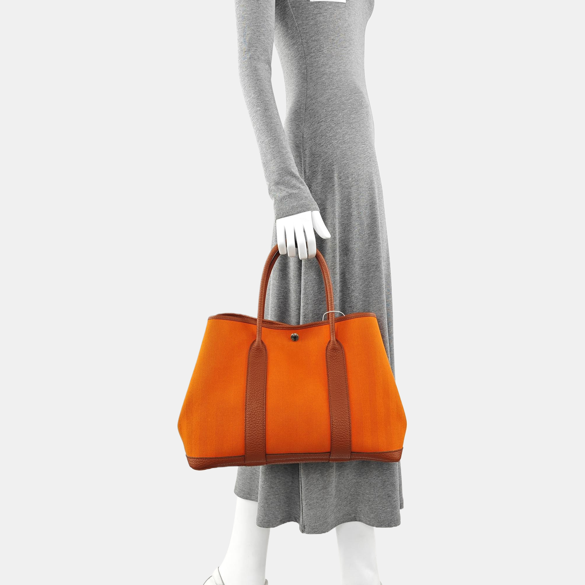 Garden Party 36 Canvas Orange