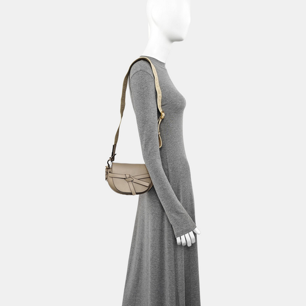 Gate Mini Calfskin Beige
