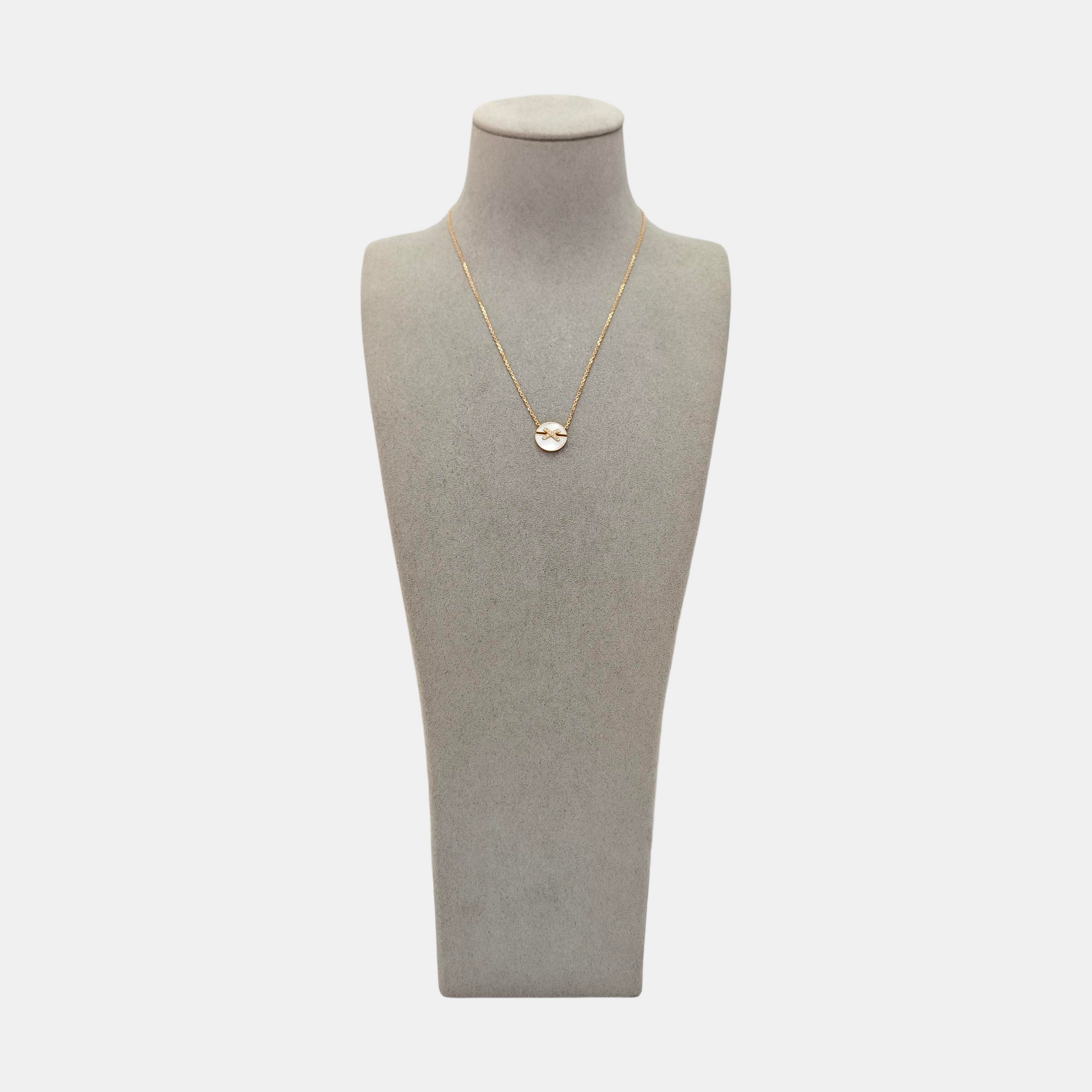 Jeux De Liens 18k Rose Gold Necklace
