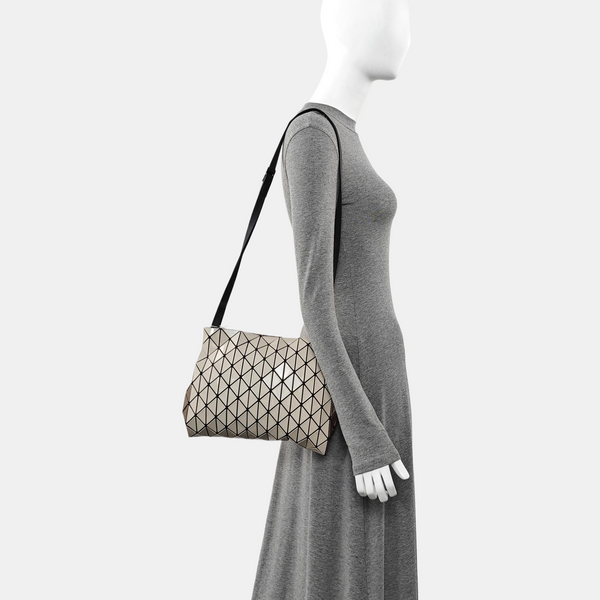 Special Material Crossbody Bag Beige