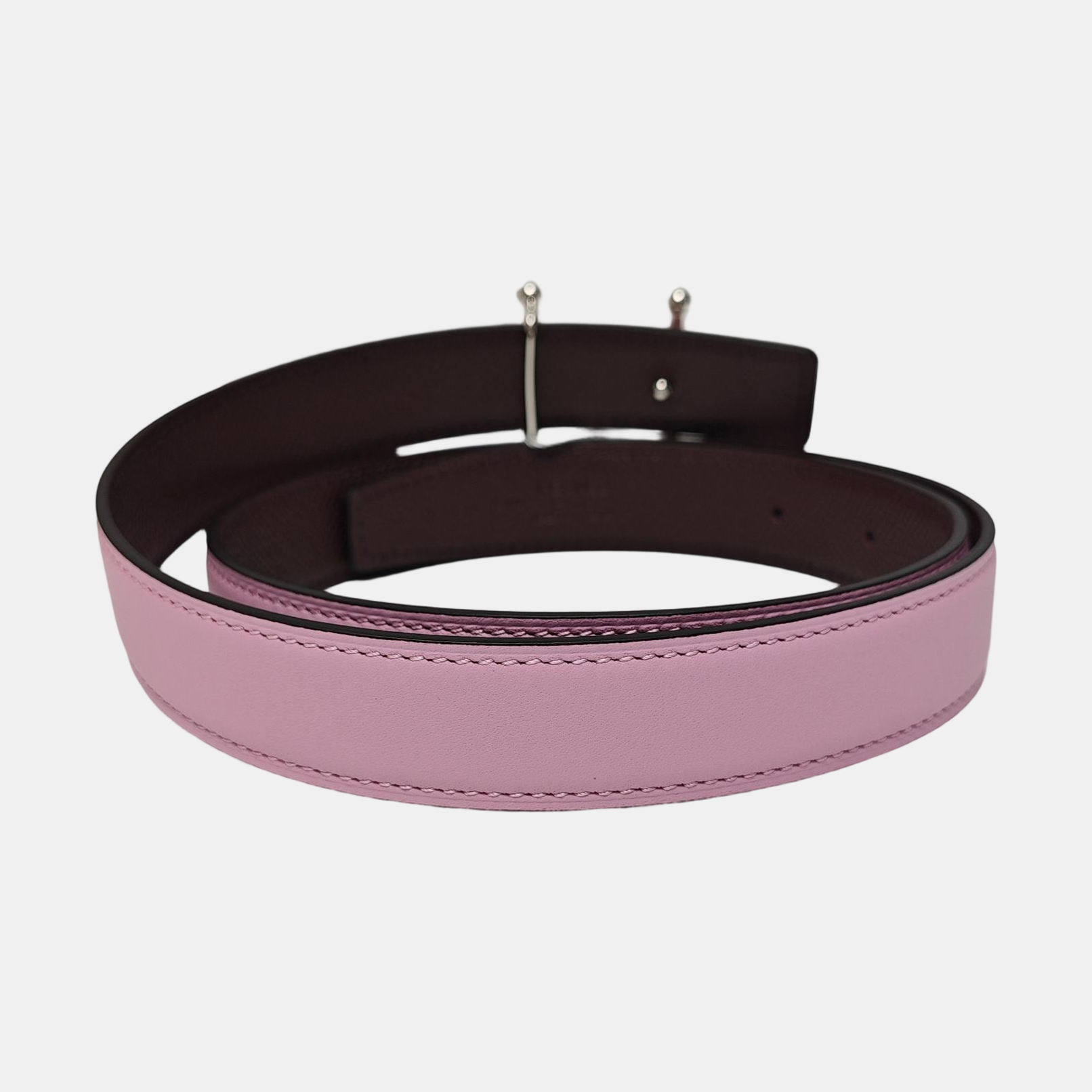 Leather Belt Red