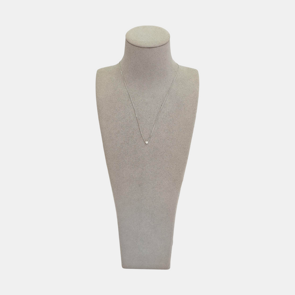 CARTIER D'AMOUR 18k White Gold Silver Necklace