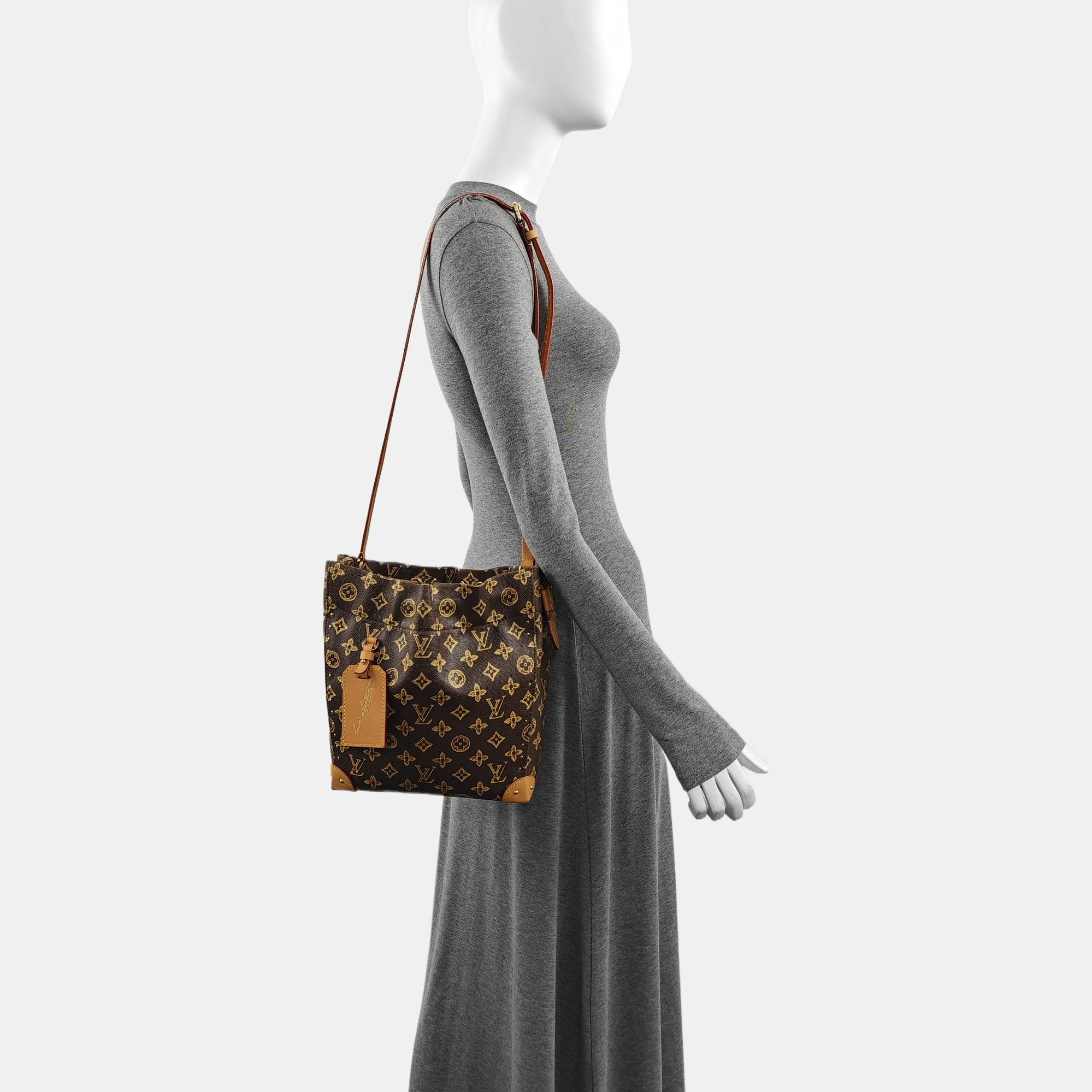 NOÉ TRUNK Monogram Coated Canvas Brown