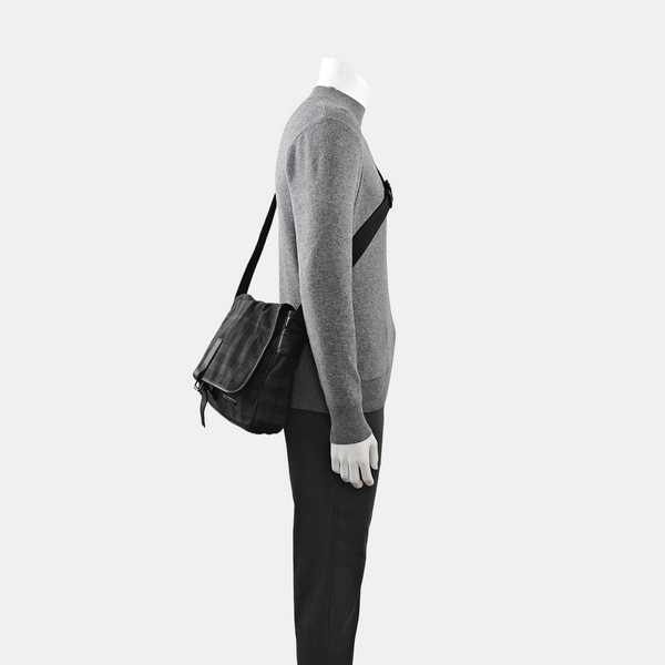 Fabric Shoulder Bag Gray