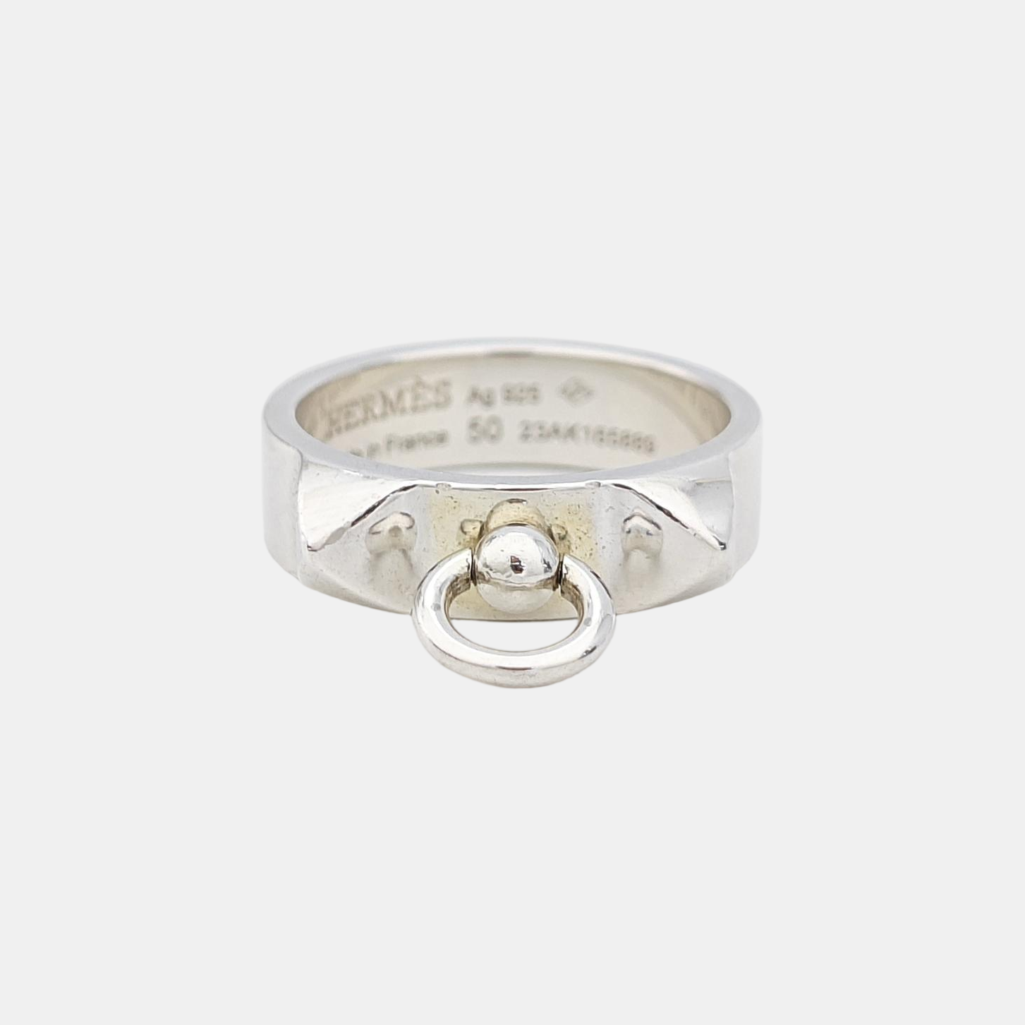 Collier De Chien 925 Sterling Silver Ring EU 50