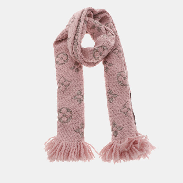 Pink Wool Scarf