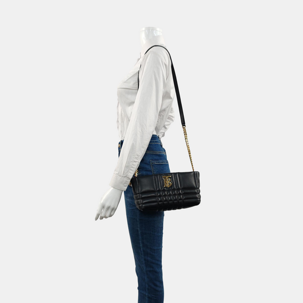 Lola Small Quilted Lambskin Black