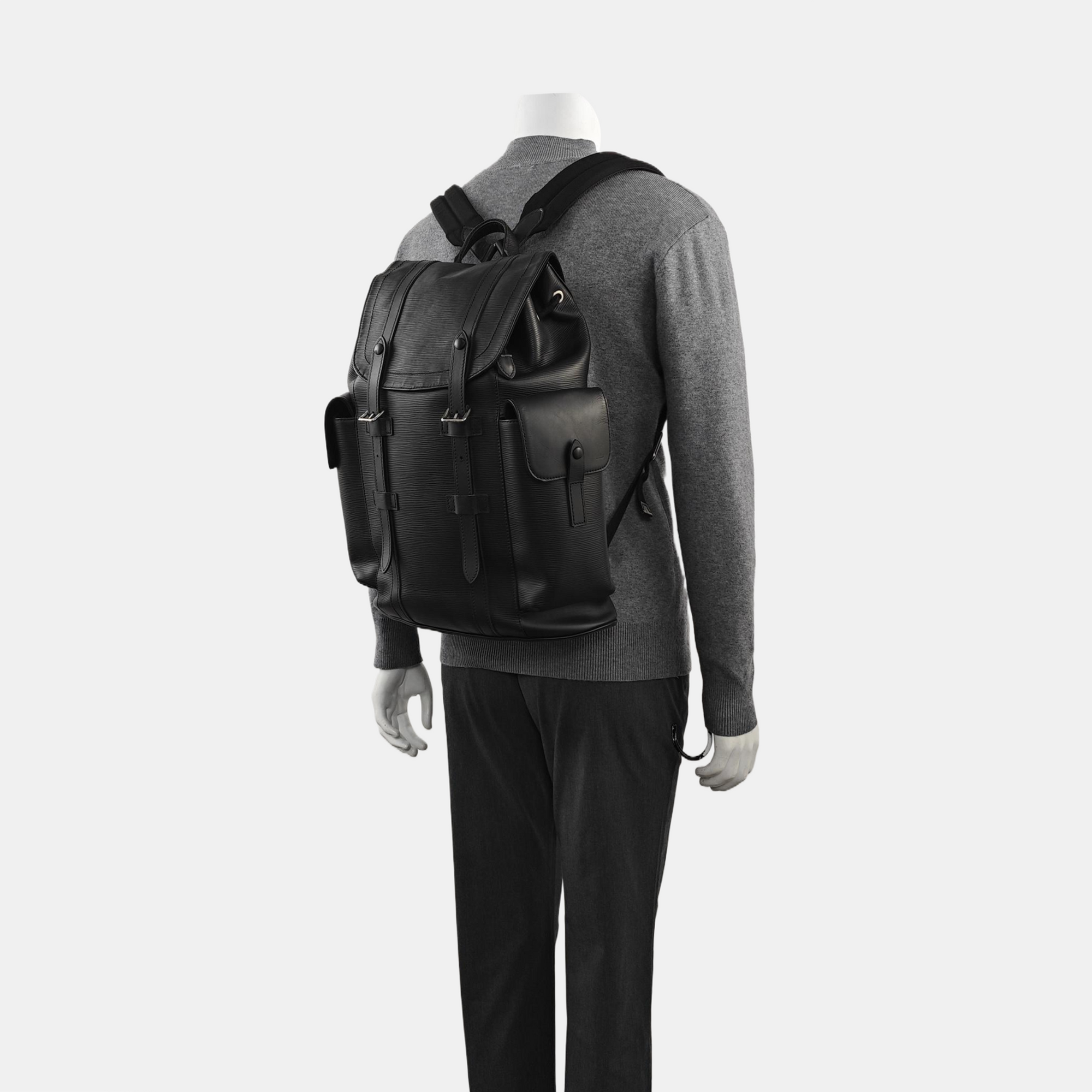 CHRISTOPHER Calfskin Black