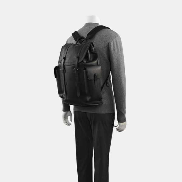 CHRISTOPHER Calfskin Black